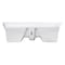 Eago 28" Rectangular Porcelain Bathroom Vessel Sink W/ Sgl Hole BA142 - alternate 4